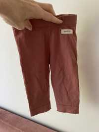 Legginsy spodenki newbie 62 burgundowe