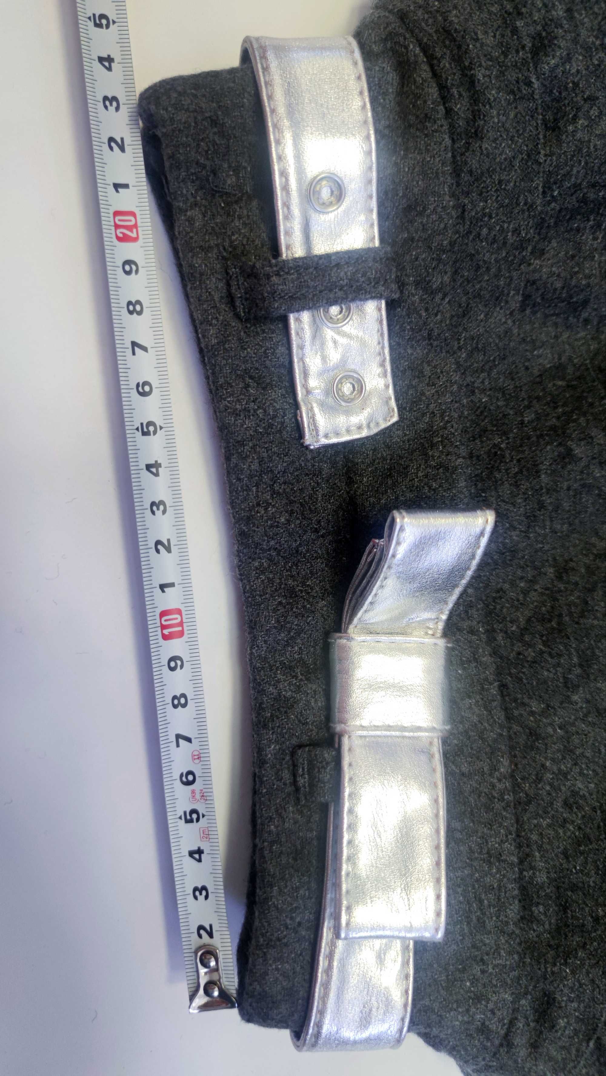 Spódnica z koła kręcona wełniana bluzka Zara zestaw na święta 92 2 3