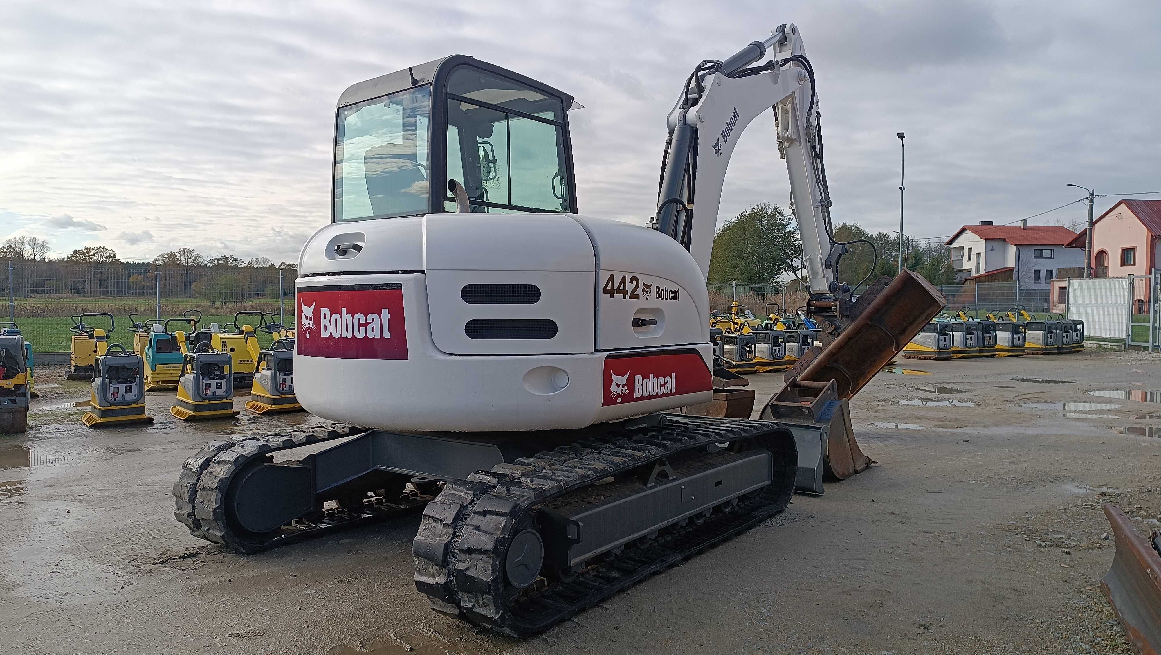 Minikoparka BOBCAT 442 / 7,5T / TEREX TC 48 75 KOMATSU PC 75 CAT