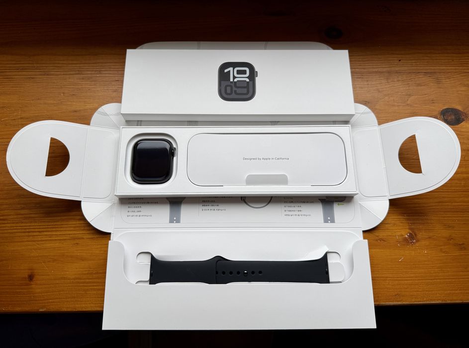  Apple Watch Series 10 46mm Jet Black | GWARANCJA | Bateria 100%