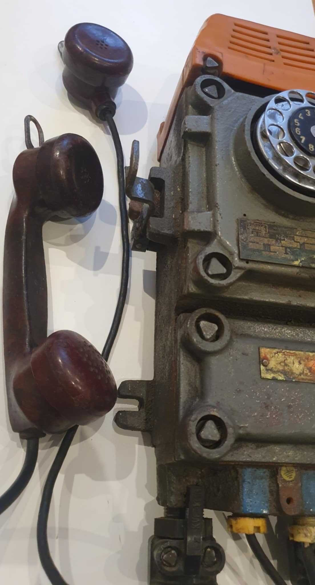 Telefon górniczy kopalniany przemysłowy , industrial PRL