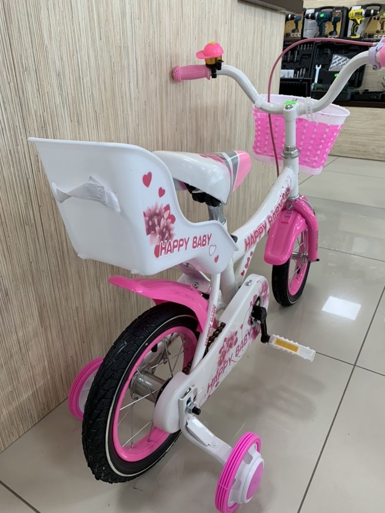HIT Rowerek dziecięcy rower dla dziewczynki BMX 12cali dla dziecka
