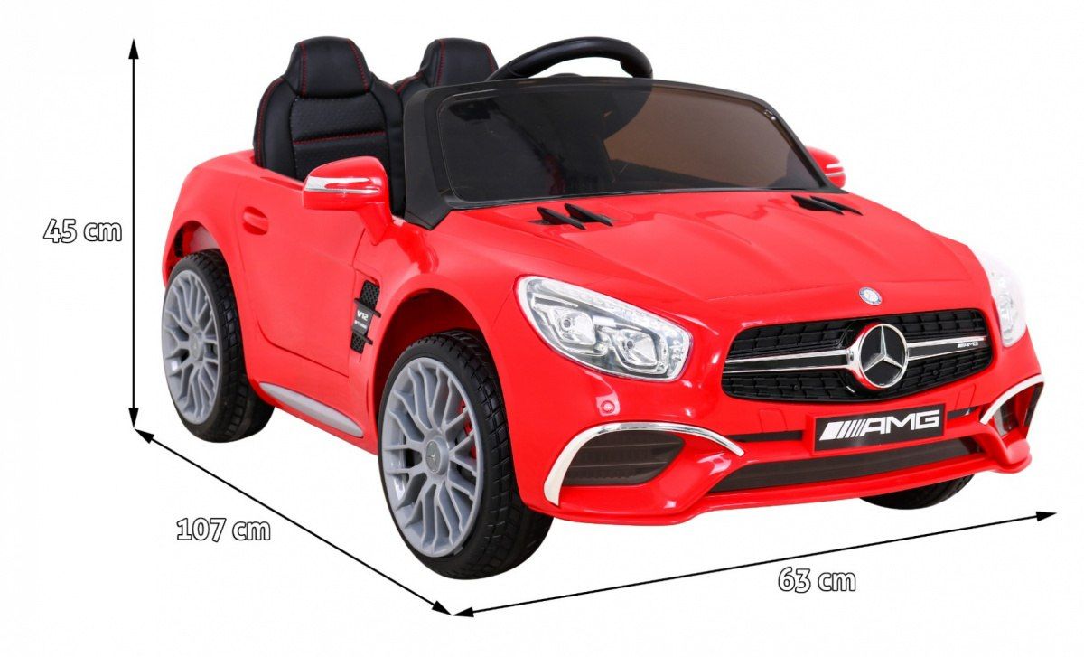 od 1 do 3 roku KOŁA EVA AUTO na akumulator Mercedes Benz AMG SL65 S