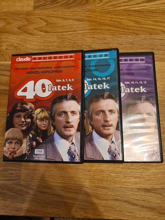 40 latek zestaw 3 płyt DVD