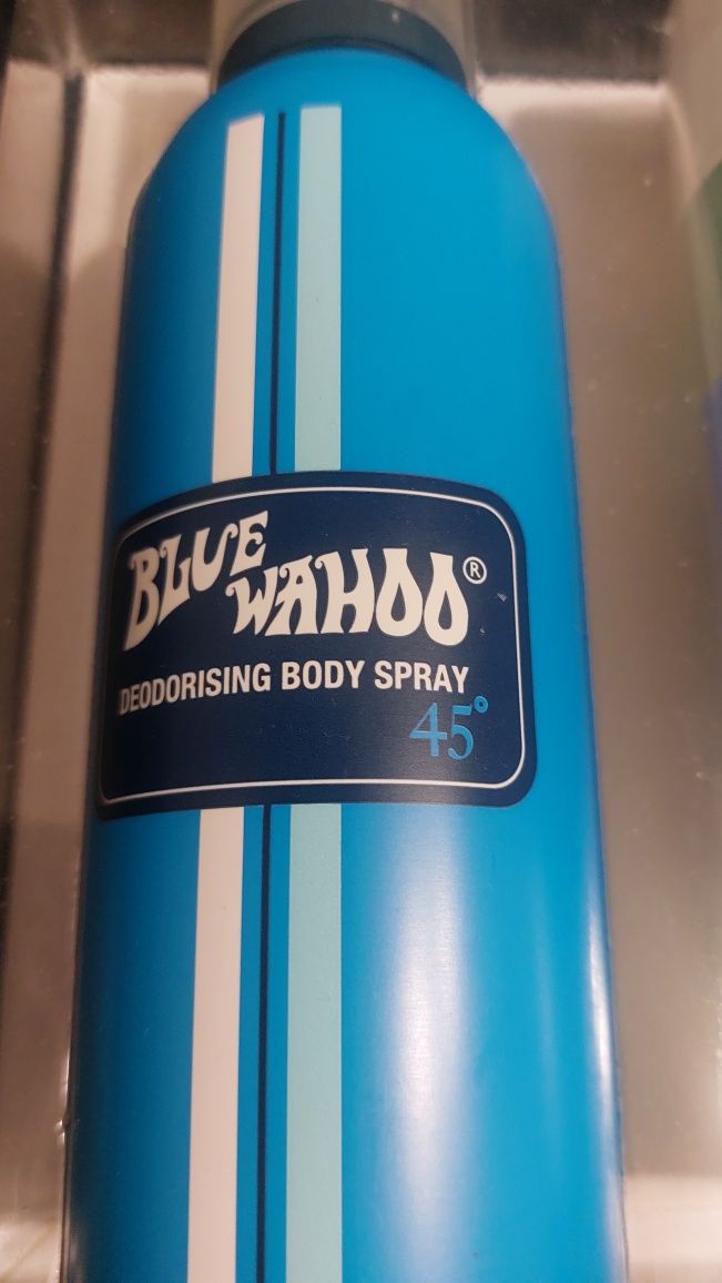 Zestaw męski do ciała blue wahoo dezodorant I płyn do mycia