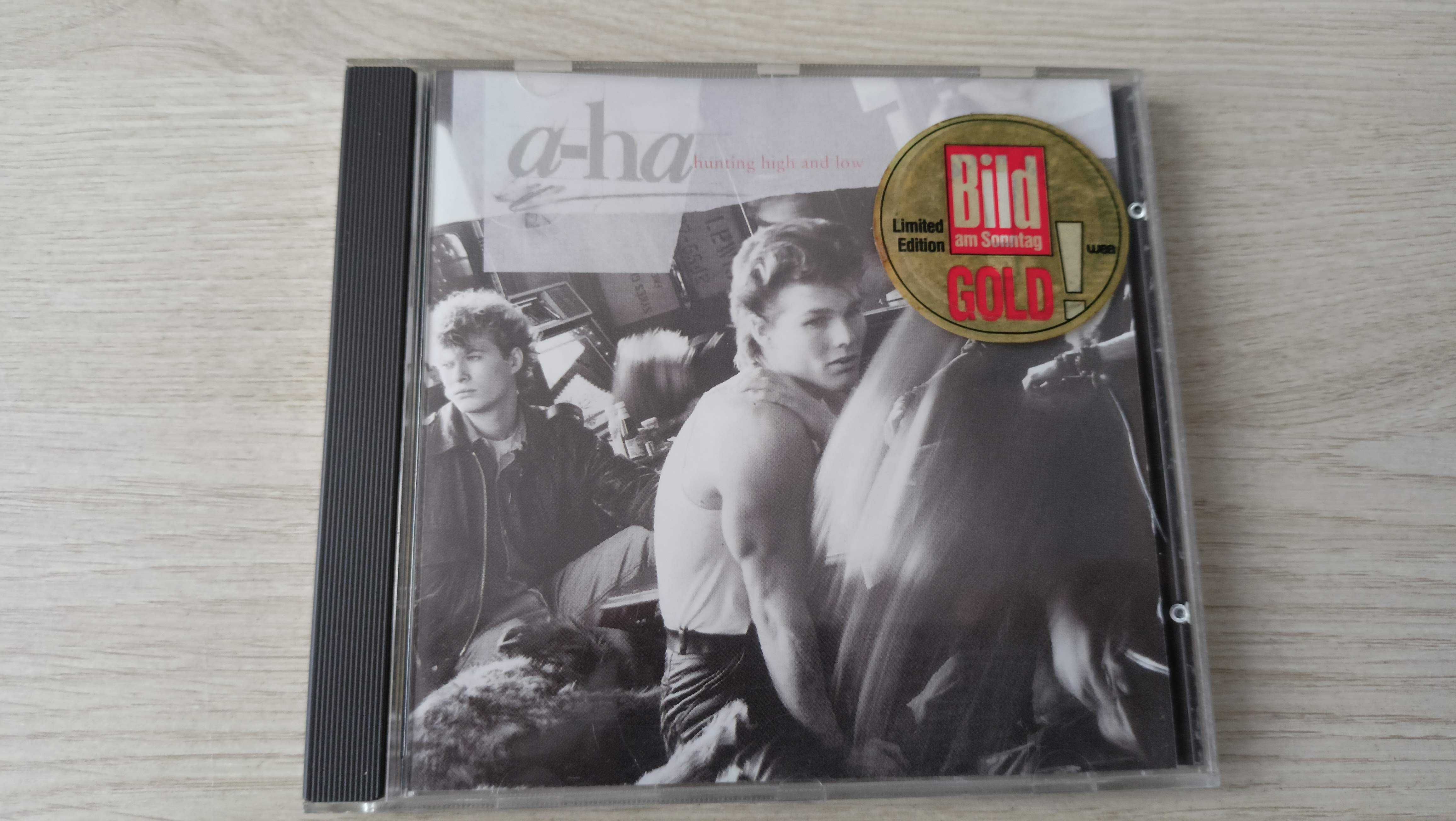 Album CD: a-ha - Hunting High And Low.         --> Złota płyta CD < --
