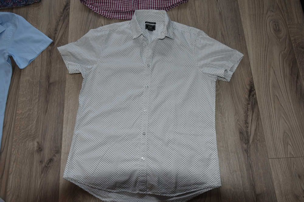 Koszula męska krótki rękaw M F&F