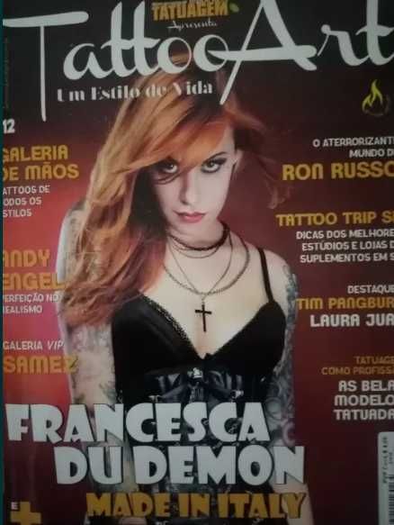 revista tattoo collection, tattoo life, best of tattoo models