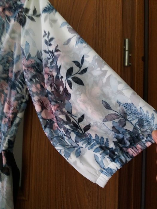 Sukienka hiara 44 wesele, letnia w kwiaty