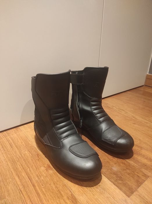 Botas motard com membrana impermeável