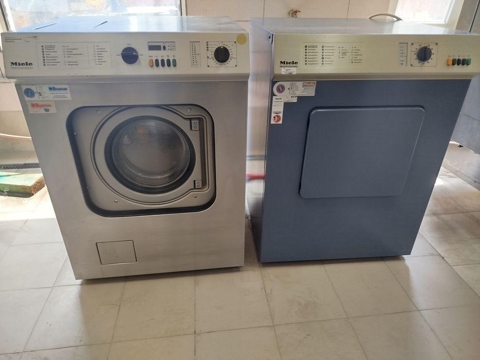 Професійна сушка+пралка для білизни  Miele