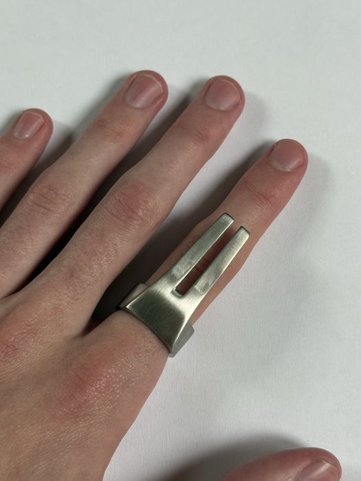 Rick Owens Open Trunk Ring