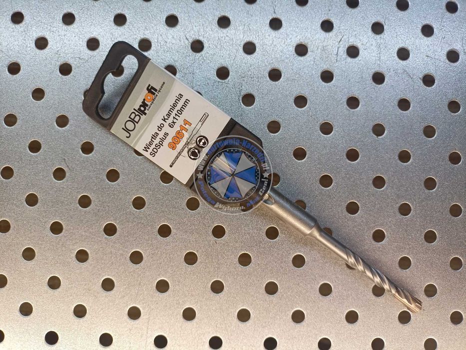 10 sztuk wiertło do betonu 6mm Wiertło krzyżowe SDS-Plus 6x110mm