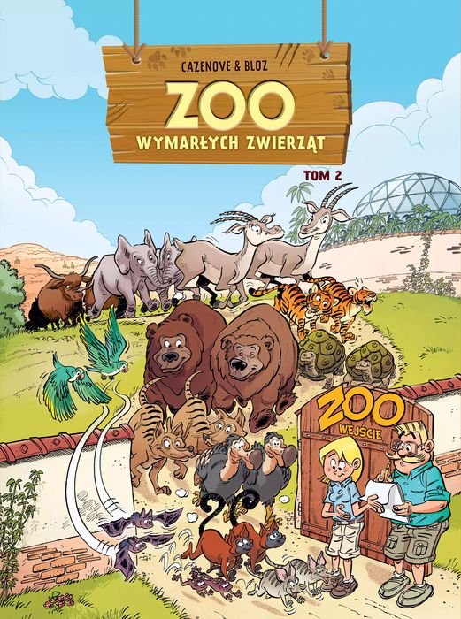 ZOO wymarłych zwierząt. Tom 2. Egmont - komiksy