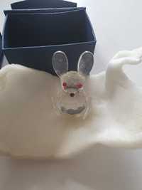 Miniatura de coelhos em vidro