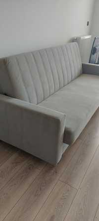 Kanapa sofa łóżko wersalka  szary beż nowe 120x200