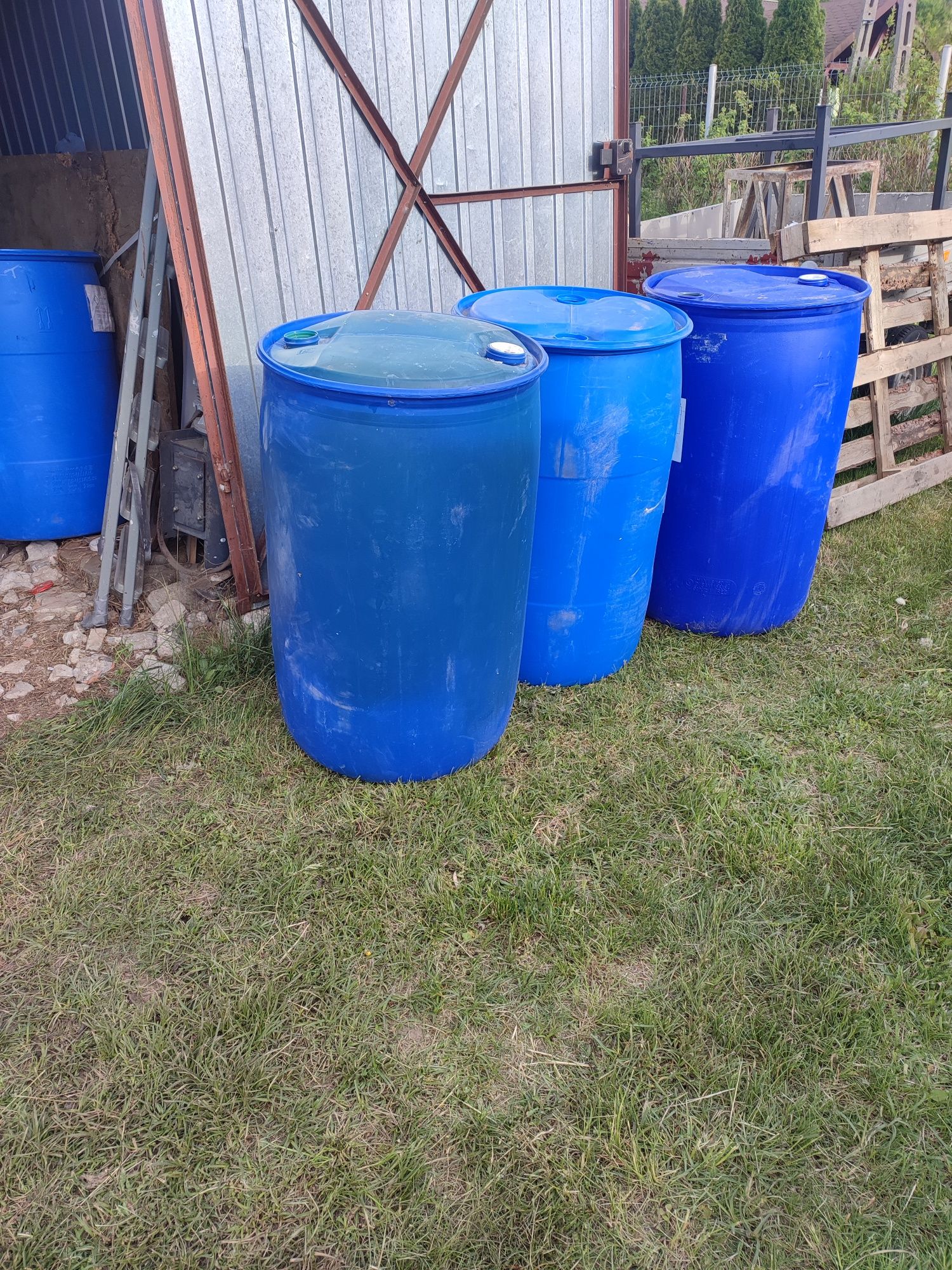 Bączka 200L odwodnienie drenaż beczki