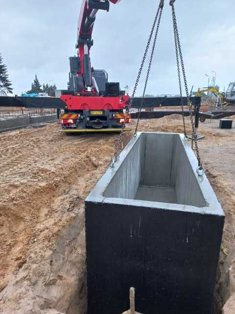 szamba betonowe, zbiorniki PPOŻ, piwnice, kanały WIELUŃ