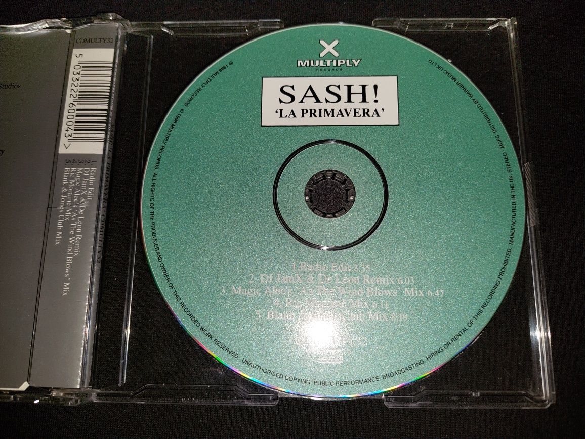 Sash! La Primavera CD 1998 UK