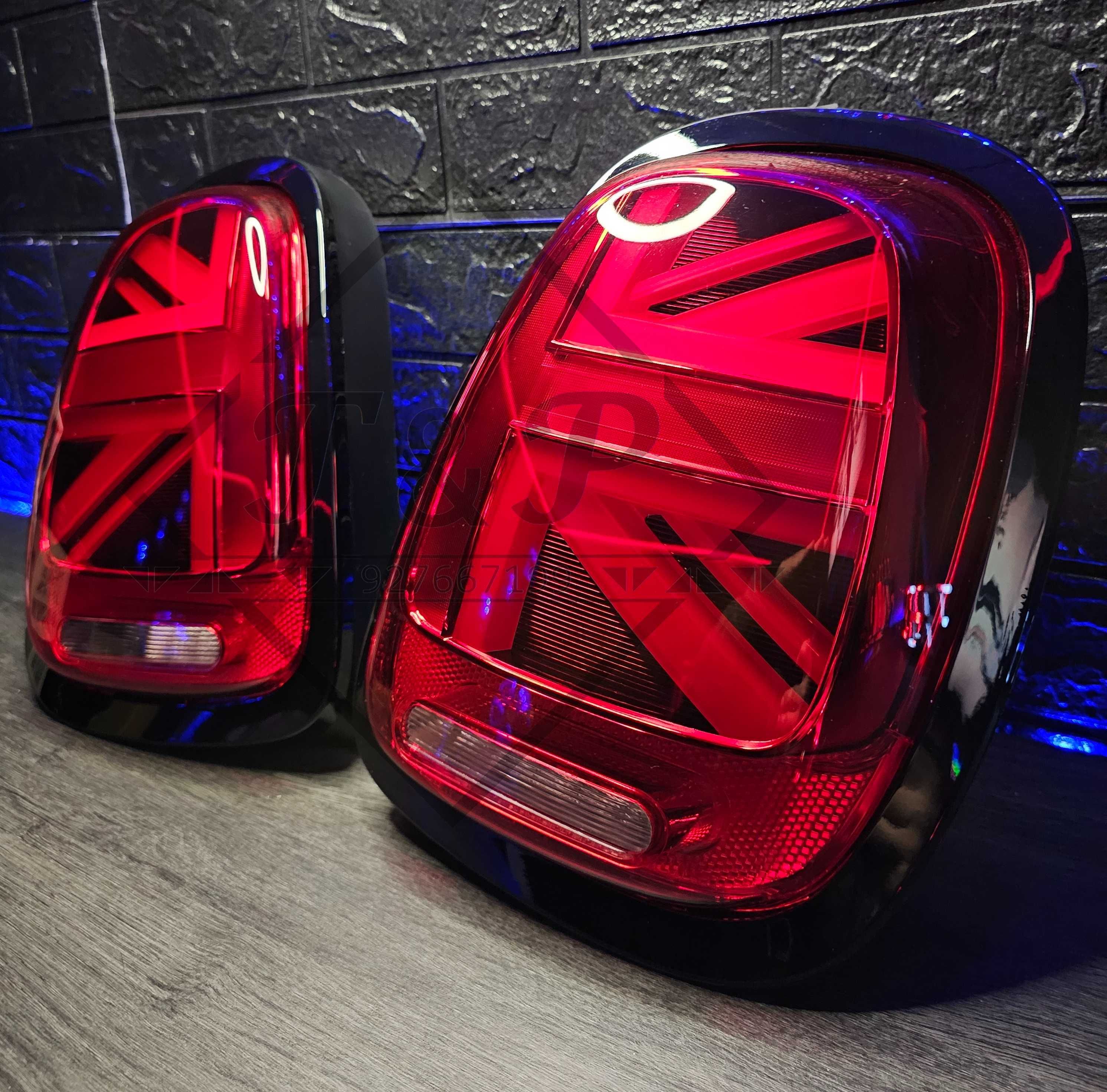 Conjunto Par Farolins Mini Cooper F55 F56 F57 estilo JCW + Aros -NOVOS