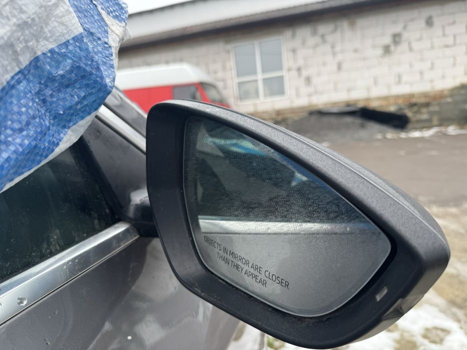 Зеркало боковое Audi E Tron Q5 8R 80A Q7 4M Q3 83A A4 B9 Корпус Крышка