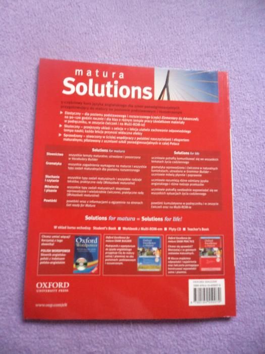 SOLUTIONS matura - podręcznik do nauki języka angielskiego