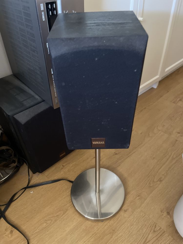 Sistema som + Amplificador Yamaha 5.1