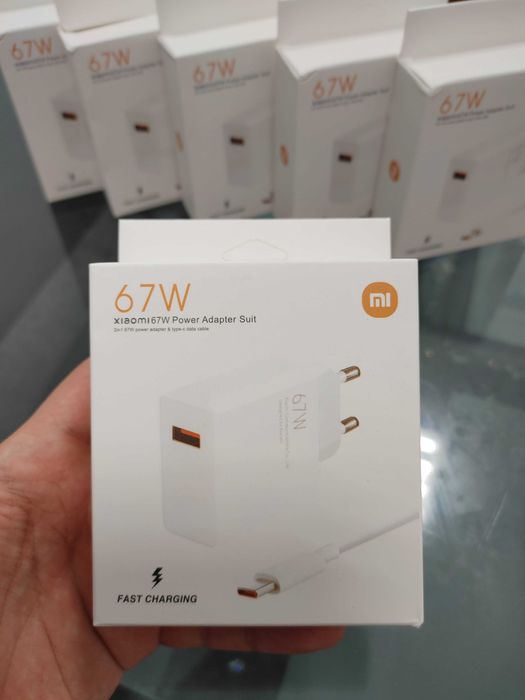 Швидка зарядка Xiaomi 67W З кабелем оригінал