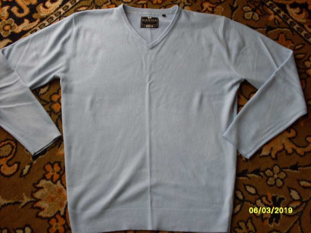 swetr męski niebieski C&A  L/XL