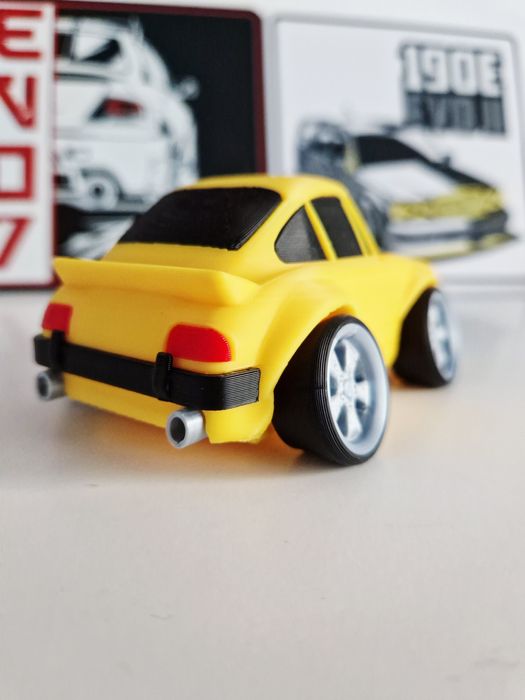 Porsche 911 Tooned samochód sportowy hot wheels