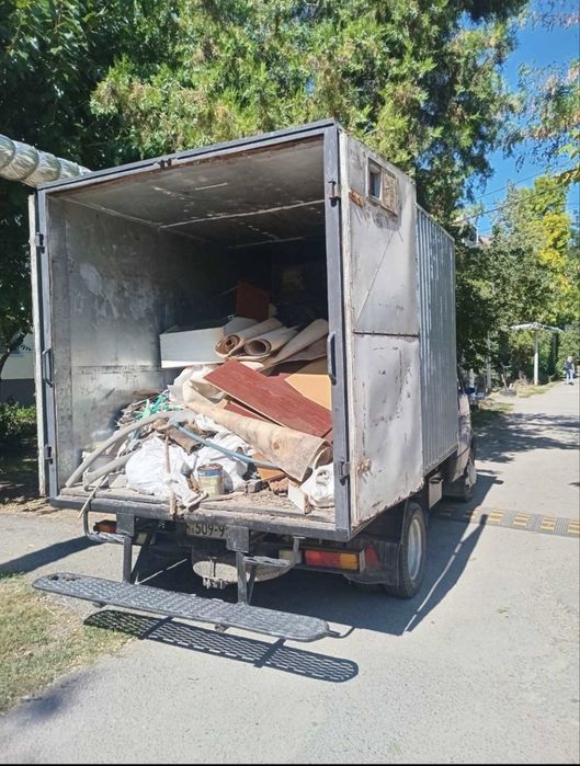 Вывоз мусора, хлама.