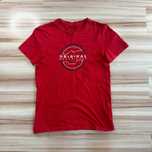 T-shirt męski 4F Original - bordowy/czerwony