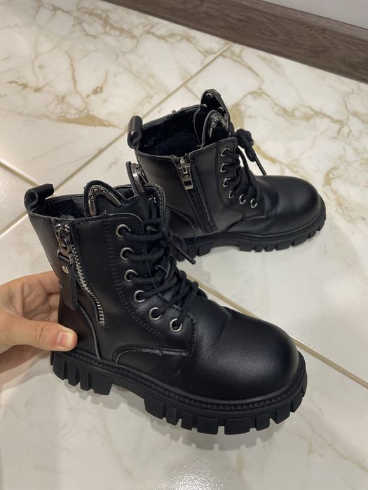 Теплі зимові черевички 17.5 см 29 (28) розмір