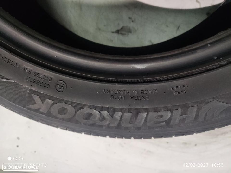 2 pneus semi novos 215-55r18 hankook - oferta dos portes 120 EUROS