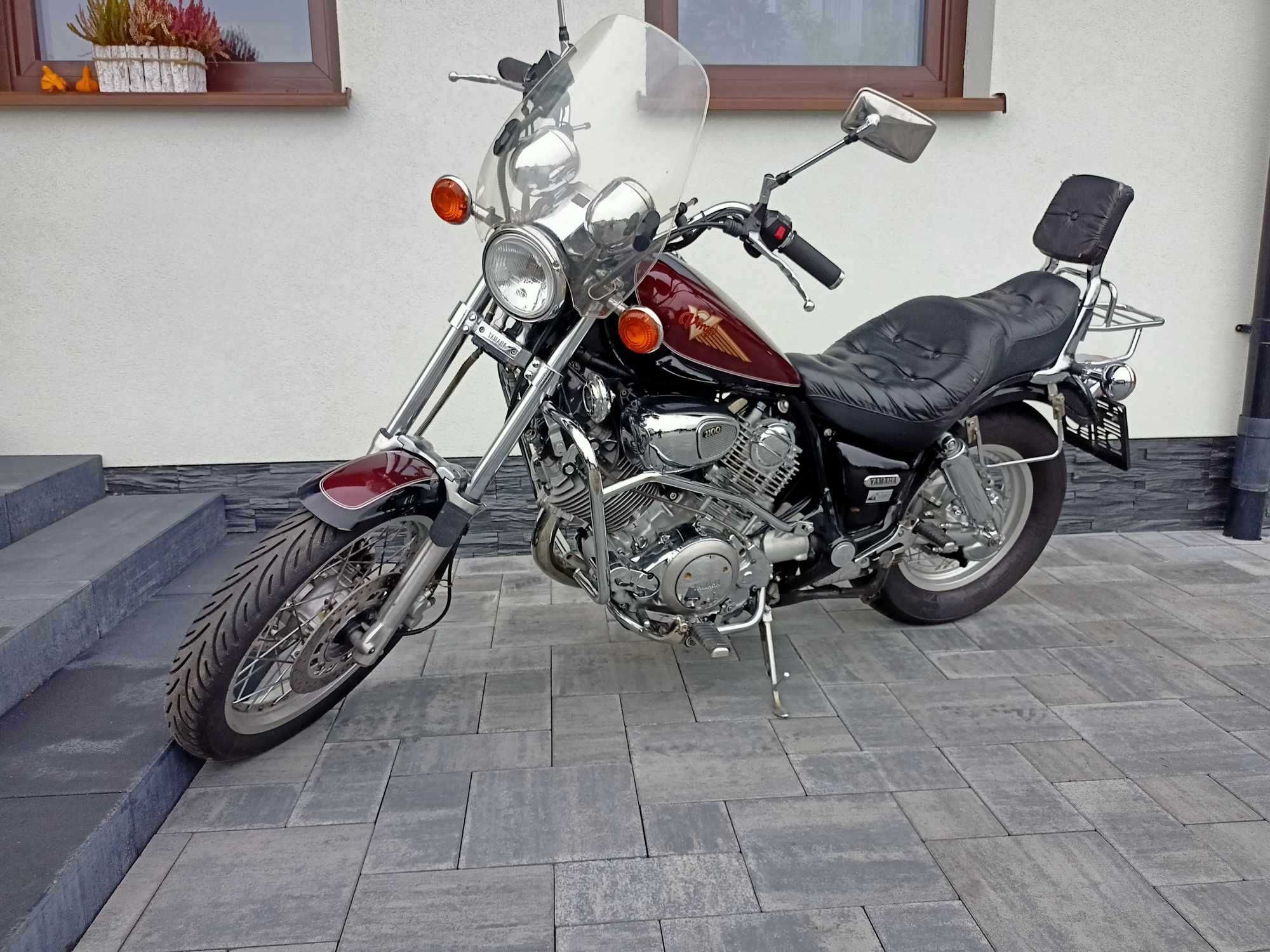 Yamaha Virago XV 1100 z 1996 roku z Austrii/kawasaki