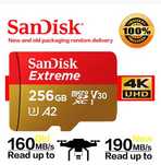 100% оригинальная карта памяти SanDisk Extreme 32/128/256/512 гб.