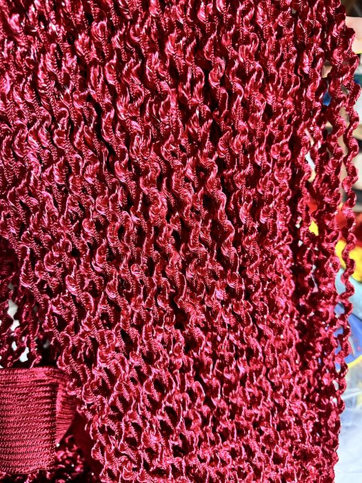 Штори нитки спіраль з люрексом