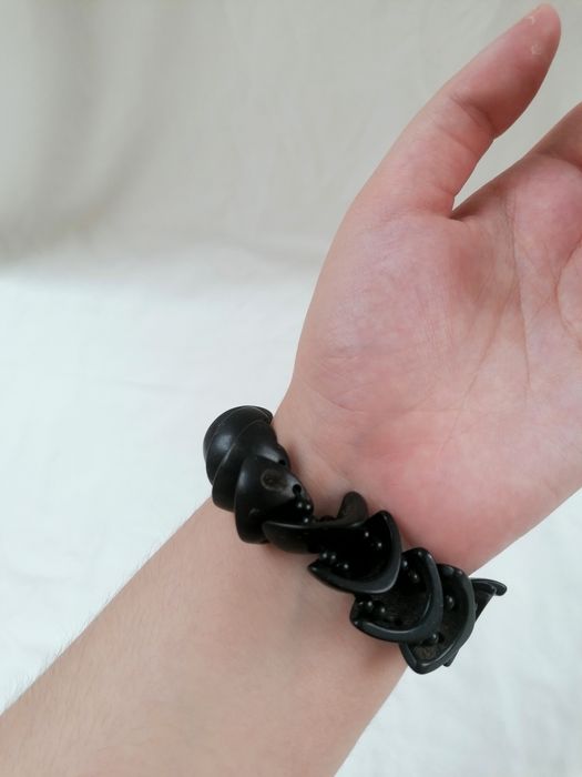 Pulseira de Madeira Preta