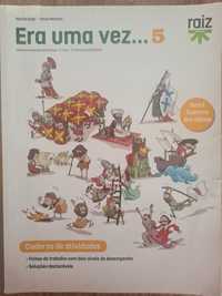 Caderno de atividades de HGP "Era uma vez...5" de 5° ano Editora Raiz