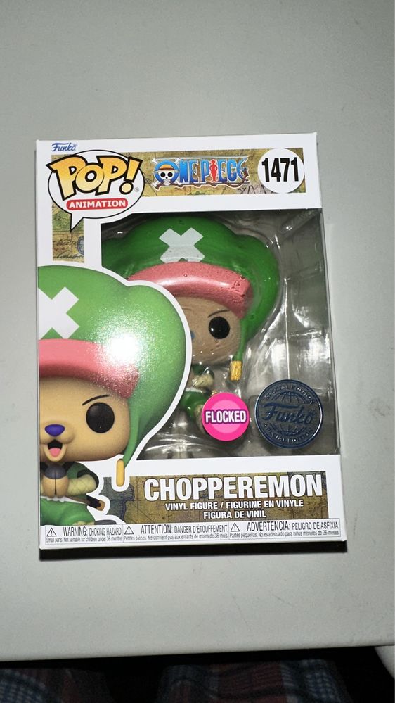 Funko pop chopperemon flocked 1471 special edition