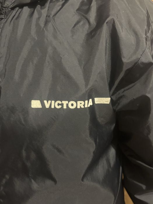 Klasyczna kurtka wiatrówka Adidas – oversize M - czarna