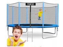Садовий батут NEOSPORT 435 см наложка