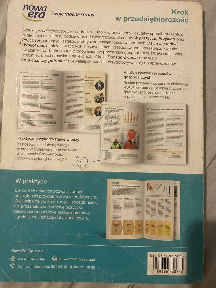 Krok w przedsiębiorczość dla szkół ponadpodstawowych
