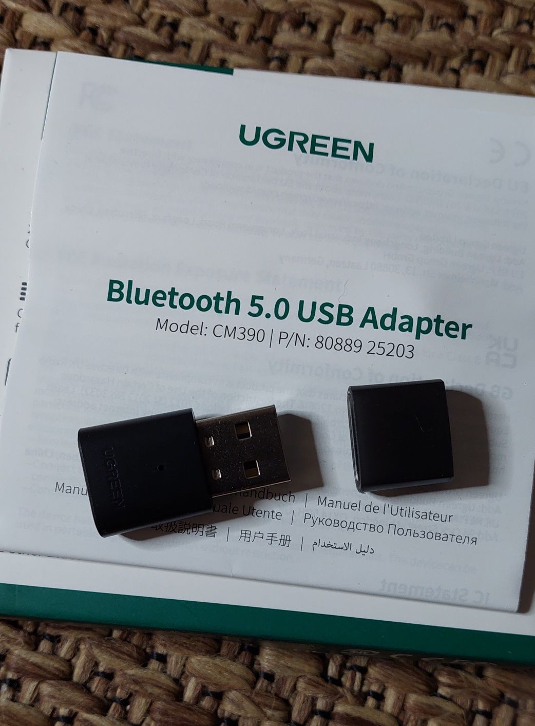 Adaptador USB Bluetooth UGREEN novo