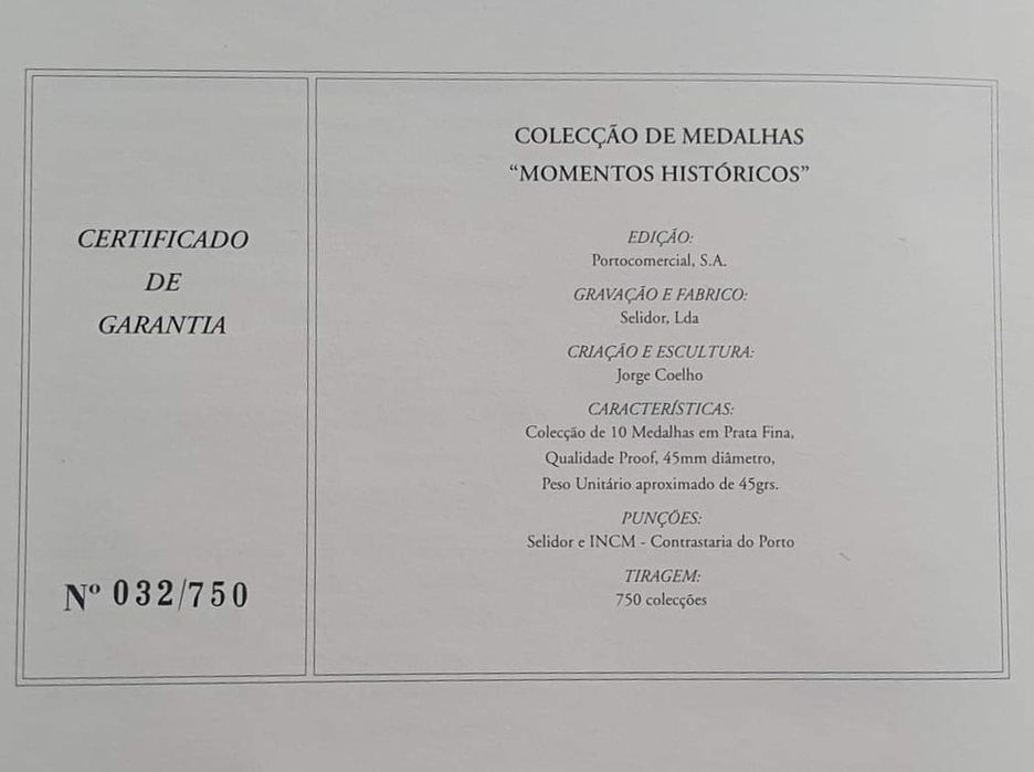 PRATA PURA 999,9 medalhas F.C. PORTO