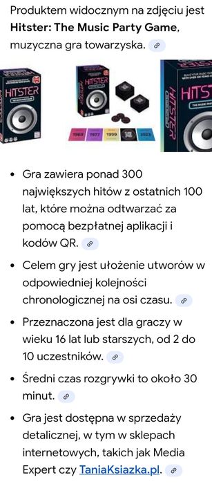 Hipster the music party game