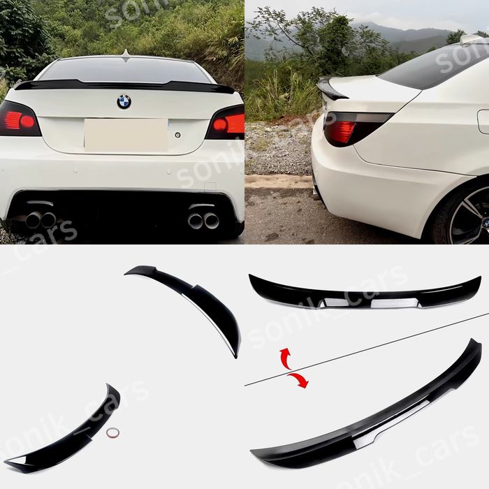 Спойлер bmw e60 Слип спойлер м4 Бленда Накладка заднього скла BMW е60