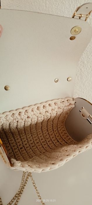Śliczna torebka ręcznie robiona