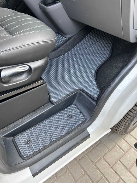 Коврики в салон EVA Ворсовые Резина Volkswagen T5 T6 Фольксваген Т5 Т6