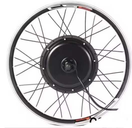 Koło rowerowe z silnikiem 1500W